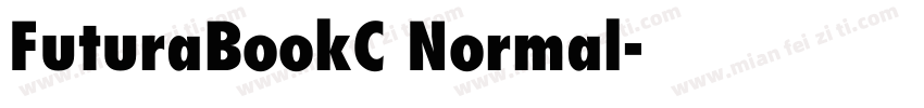 FuturaBookC Normal字体转换